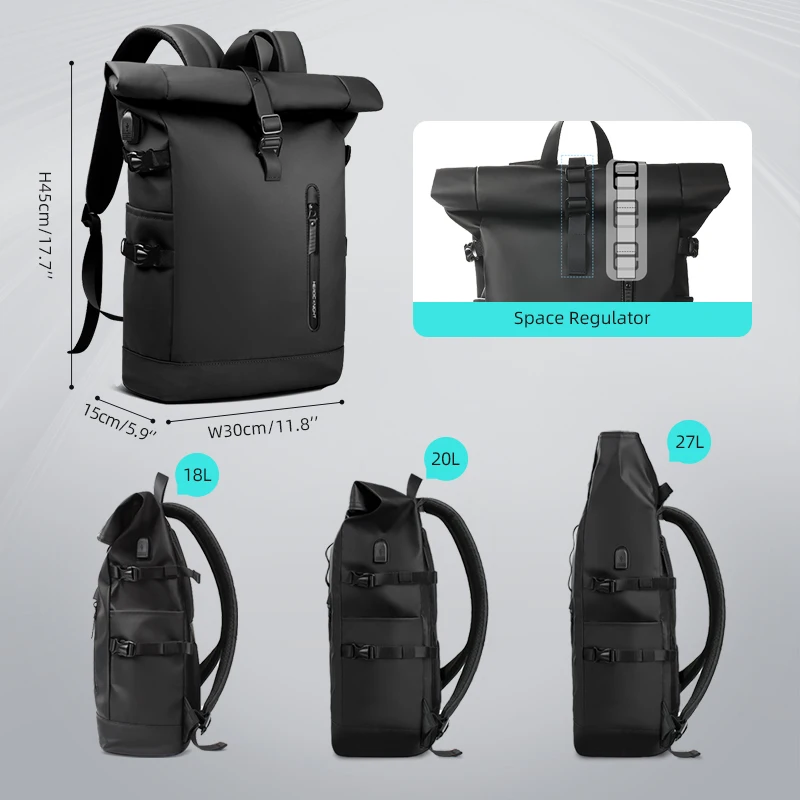 hk  High Quality Luxury Anti Theft Laptop Backpacks for Women Business Durable Laptop Backpack with USB Charger Port