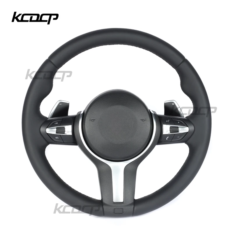 Для BMW F30 F31 F32 F34 F10 F18 F07 F20 F22 F23 F15 F16 F25 F26 M1 м2 м3 M4 M5 M6 x1 x2 x3 x4 x5 x6 кожаный полный руль