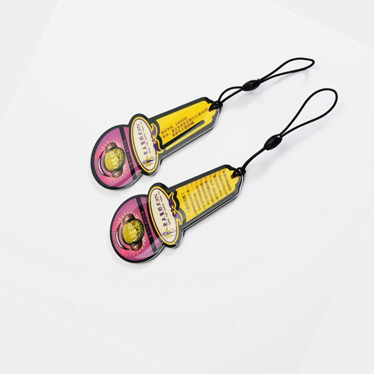 YTS 2022 Custom NFC RFID Keyfob Epoxy NFC Access control Keychain