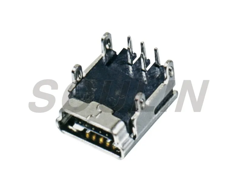 Mini 5-контактный usb 3 0 Женский 180 градусов)