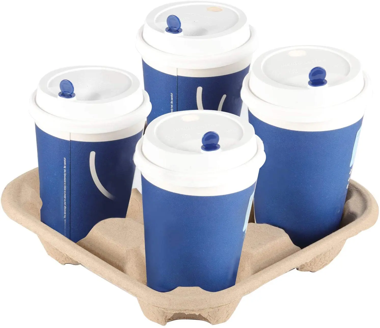 Оптовая продажа китайских приманок, разложению для вторичной переработки многоразовая кофейная чашка лотки держатель молочный чай ручной протектор могут быть выполнены по индивидуальному заказу