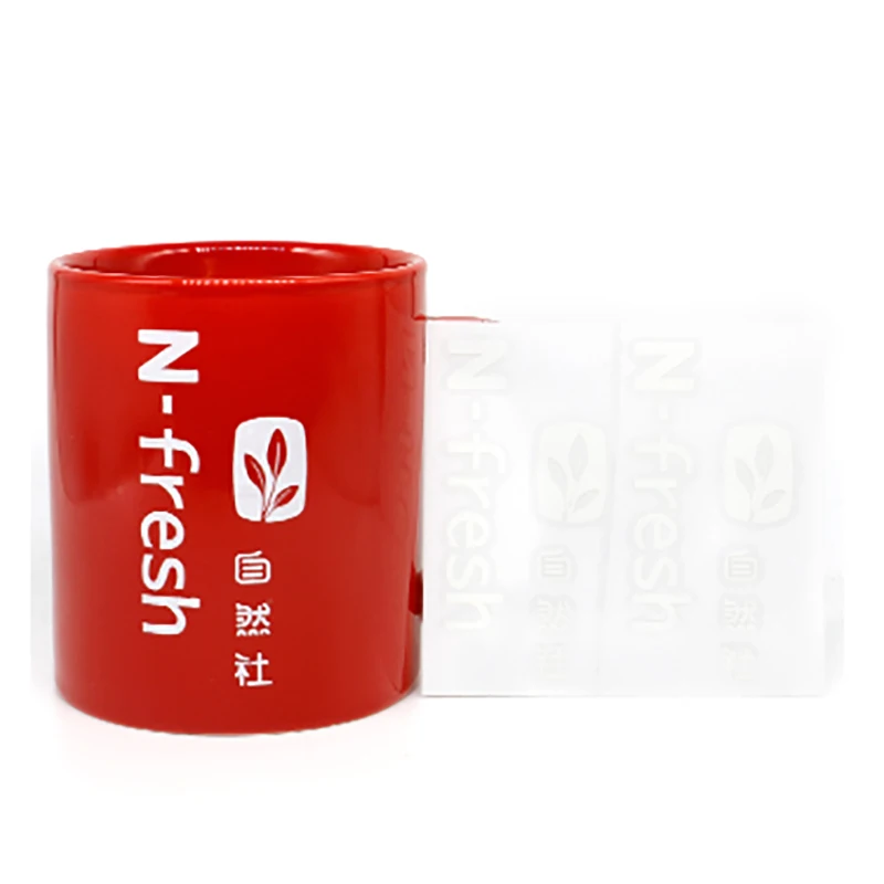 2022 Custom Diy Logo  Cold Peel off uv dtf Waterproof transfer stickers For Glass Cup