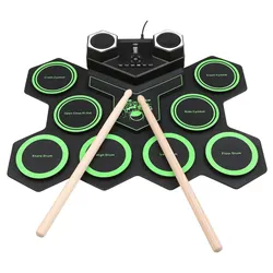 Foldable Silicone Roll Up Electronic Drum Sets Drum Kit for Beginners Practicing