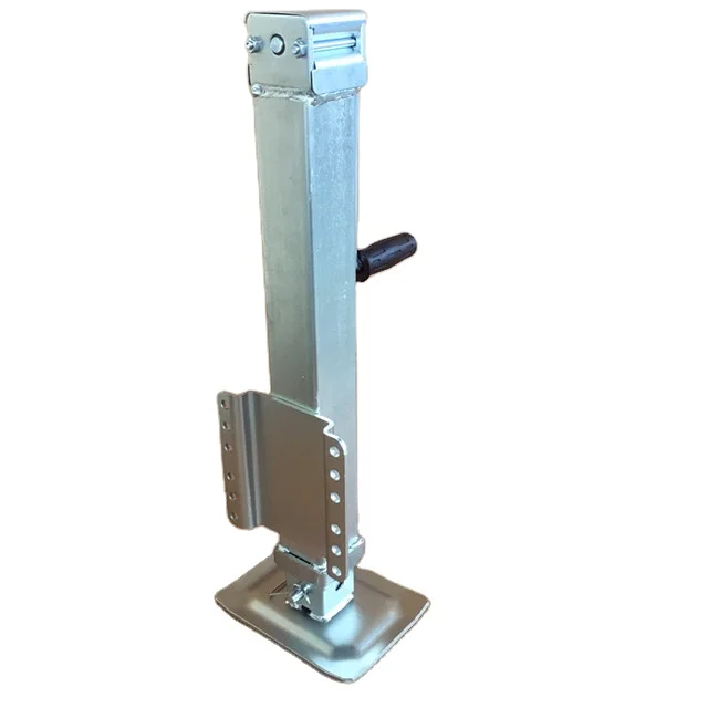 7000lbs Heavy duty square tube trailer jack with drop leg