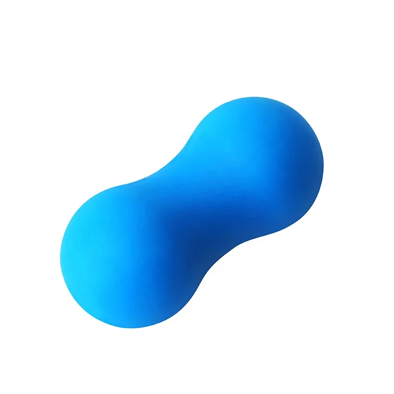 Top Custom logo nature rubber foam yoga therapy massage ball Fitness silicone lacrosse ball