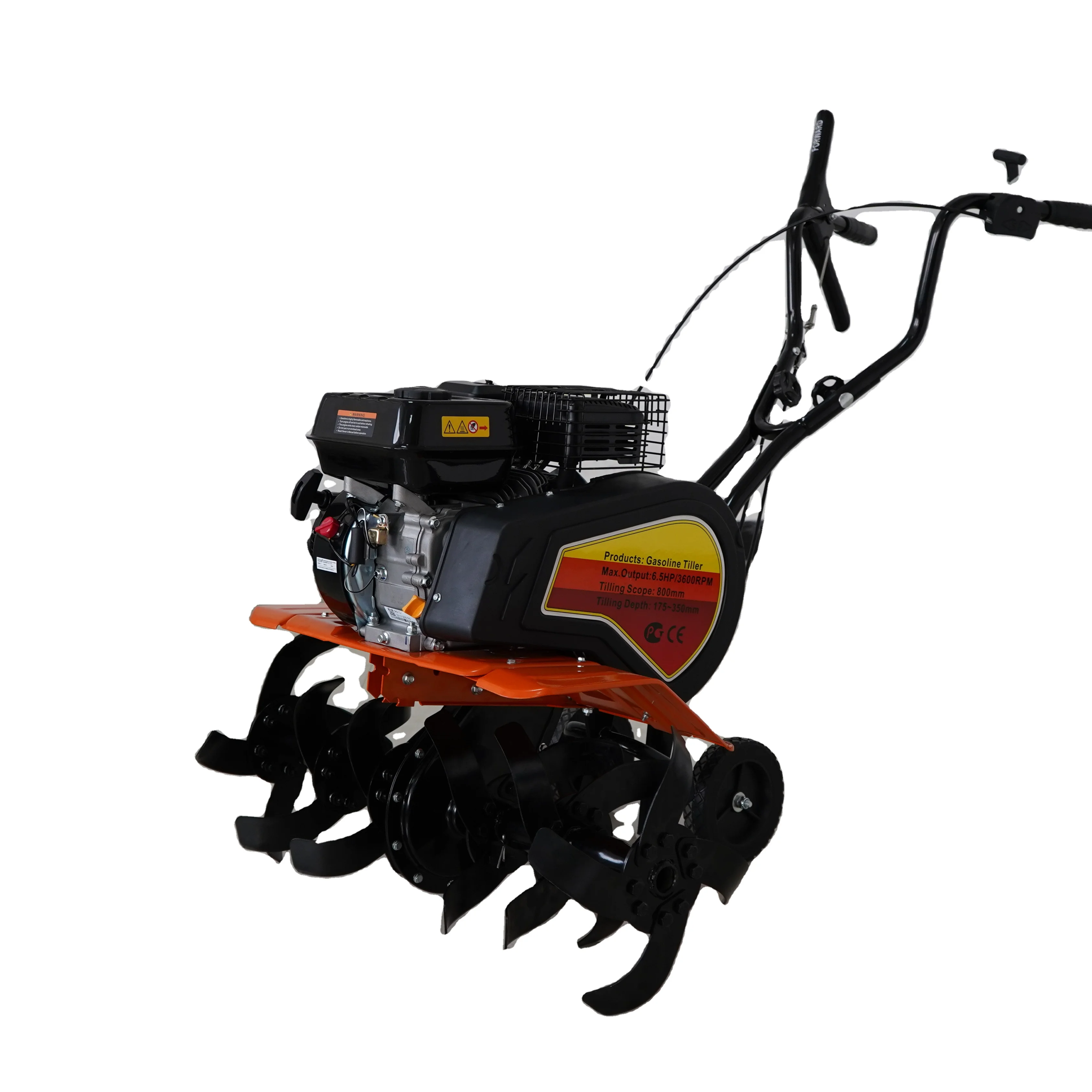 Greatbull 6.5HP бензиновый Мощный мини-культиватор с подшипниковым приводом ручной садовый роторный культиватор