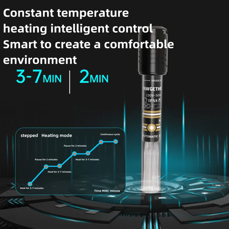 Suitable for all kinds of fish tank constant temperature heating safe explosion-proof leak-proof intelligent heating rod