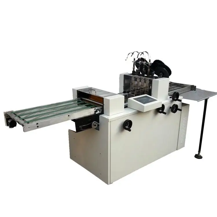 Saddle stitching machine , book binding and folding machine , booklet maker machine ZL56