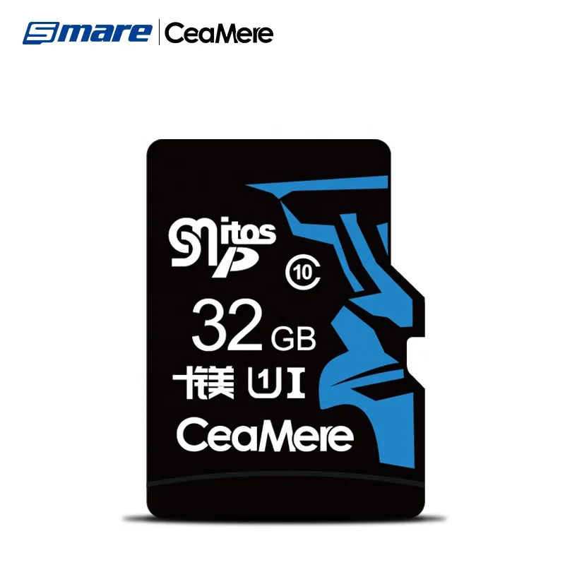 Ceamere Face Pattern Original 256GB Micro Memorias Class 10  TF Carte 8GB 16GB 64GB 128GB 256GB TF Memory Storage Card