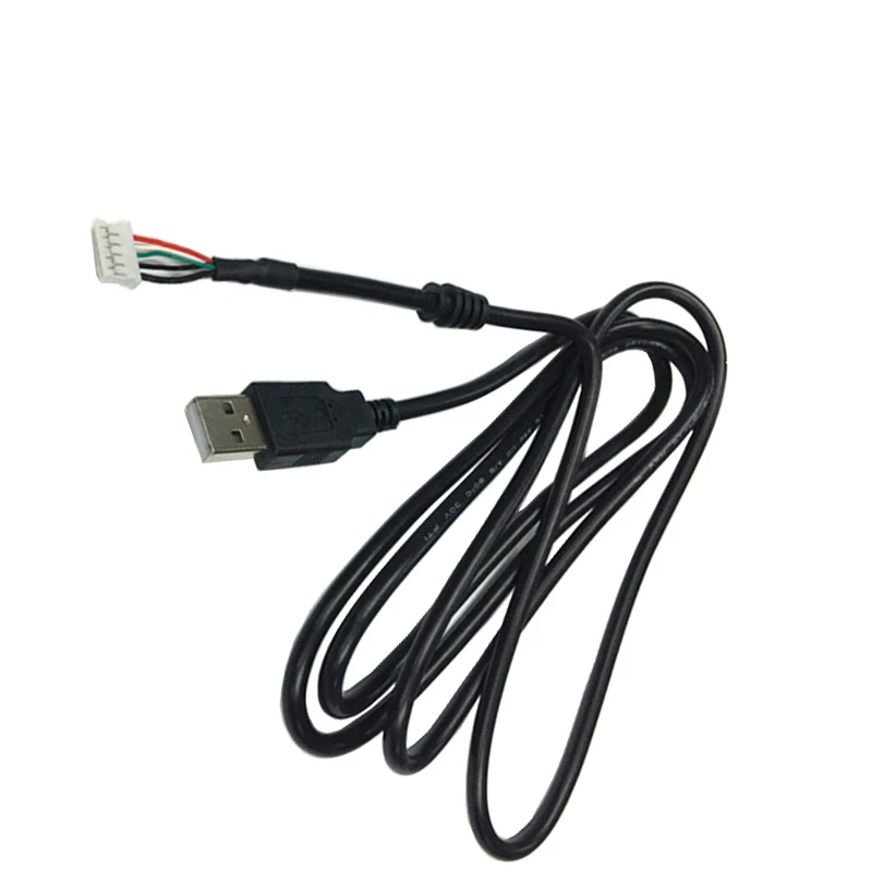 Usb a Male with 5 Pin Jst Connector Ph 5-pin to Usb Right Angle  Plug Cable Custom Service Black Gold-plated Standard