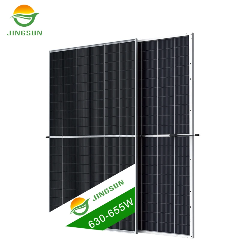 Jingsun Strong stability  Customization N-type 210mm 580W 605W  Solar Panels For Home Use