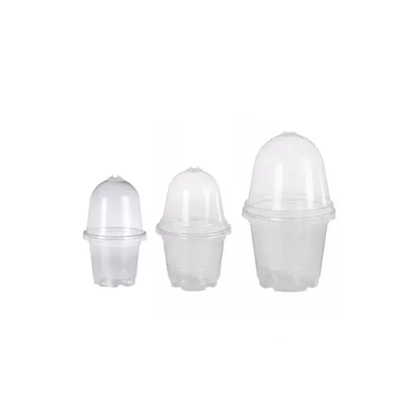 3 5/4/5/6 дюймов утолщенная пластиковая чашка для рассады домашних животных Детский горшок с регулируемым дыхательным клапаном