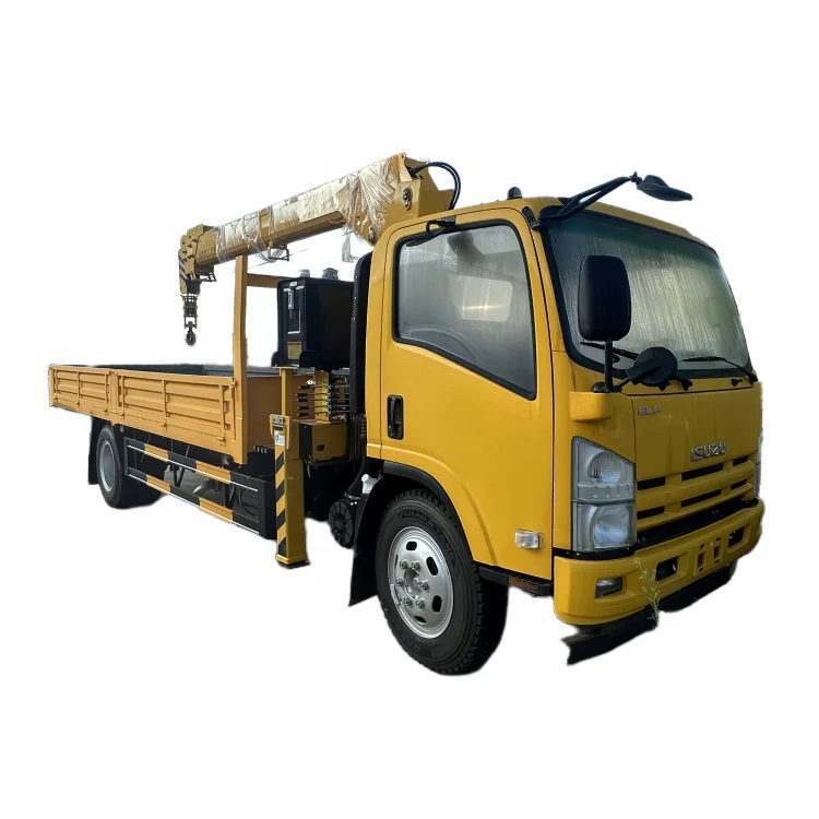 Factory price 5ton Crane Manipulator 4x2 Isuzu Truck Mounted 6.3t Crane for sale