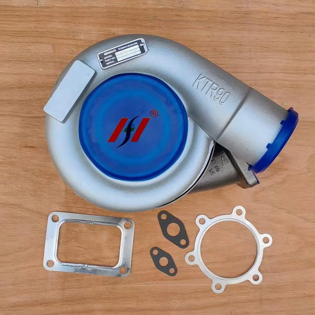 New Original Turbocharger Assembly KTR90 230525105 for Komatsu PC450-8 Excavator Parts