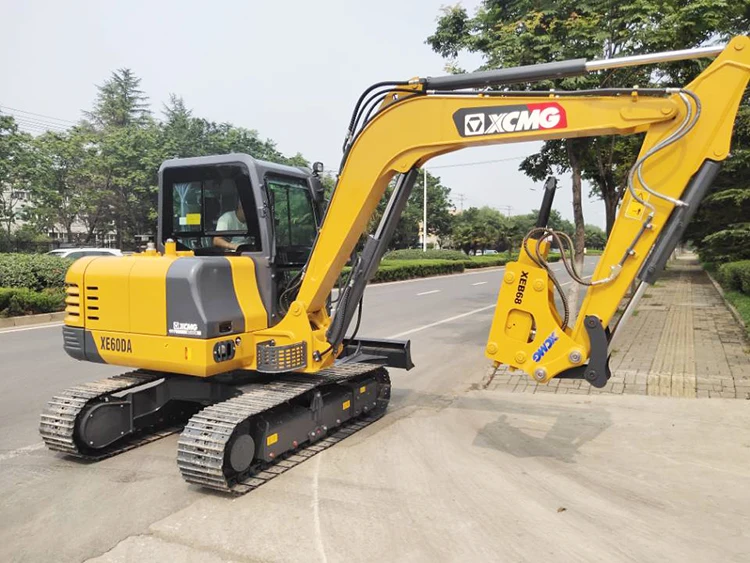 Многофункциональный китайский мини-экскаватор XCMG 6ton XE60DA