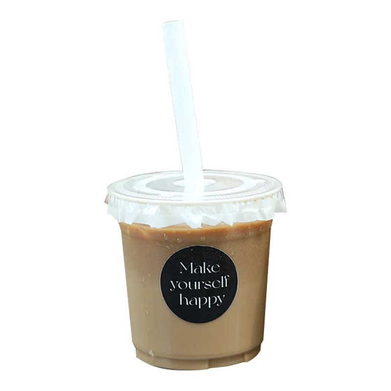 Popular Hot Sell Plastic Drinking Cup Wholesale Bubble Tea Plastic Cup 20oz Plastic Takeout Cup