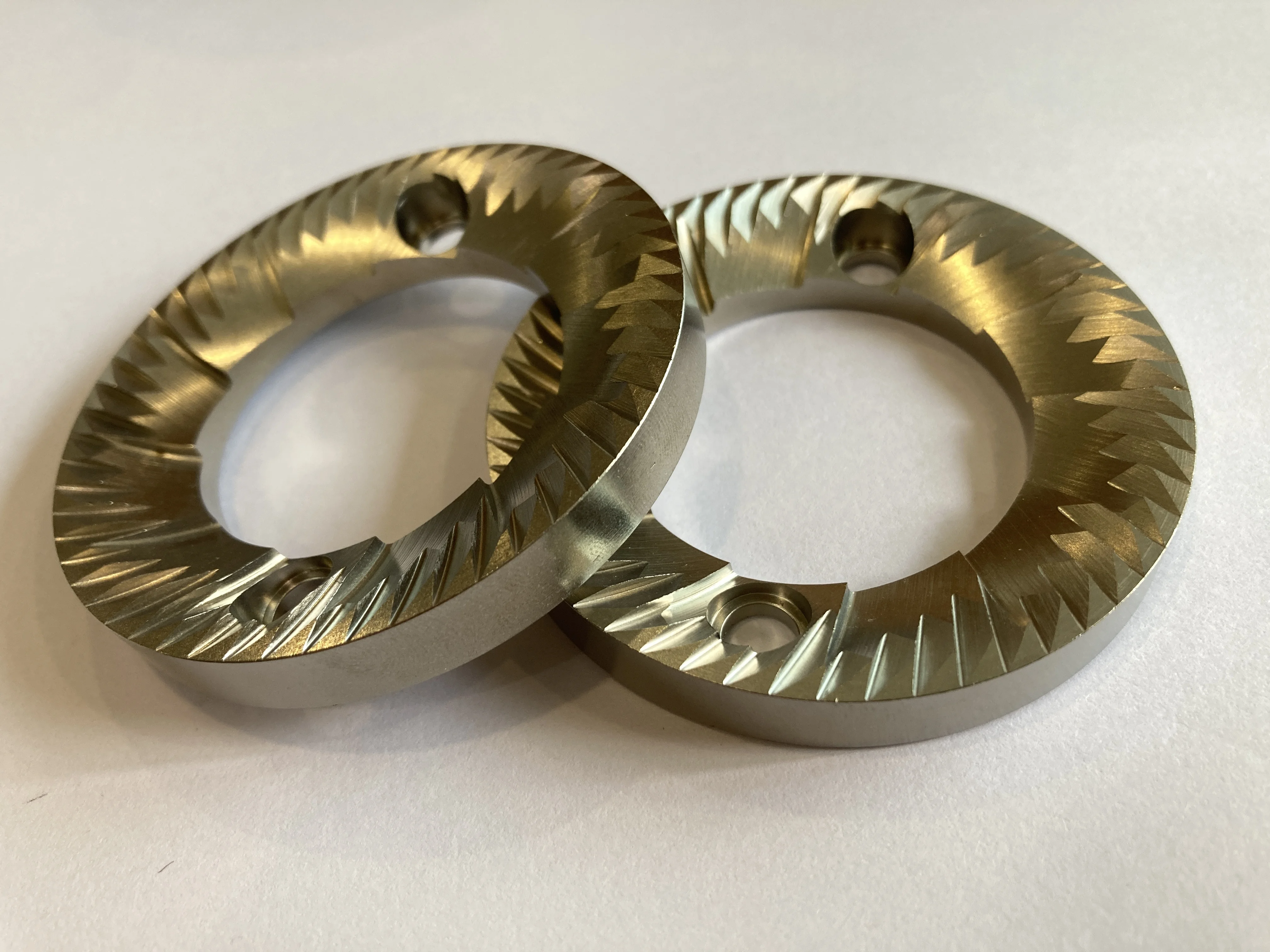 Original SUS420 Standard 59.5mm 60mm flat burr coffee grinders grinding burr blades for Coffee Gear replacement and improvement