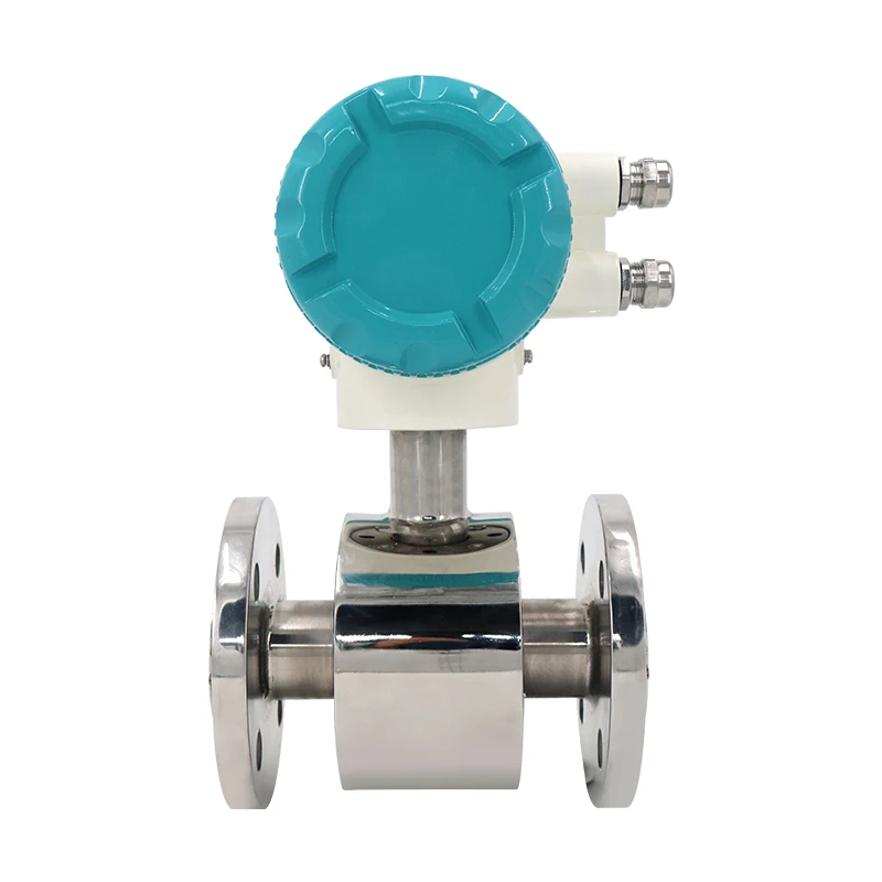 Digital hot waste water electromagnetic flow meter sewage chemical magnetic flowmeter manufacturer