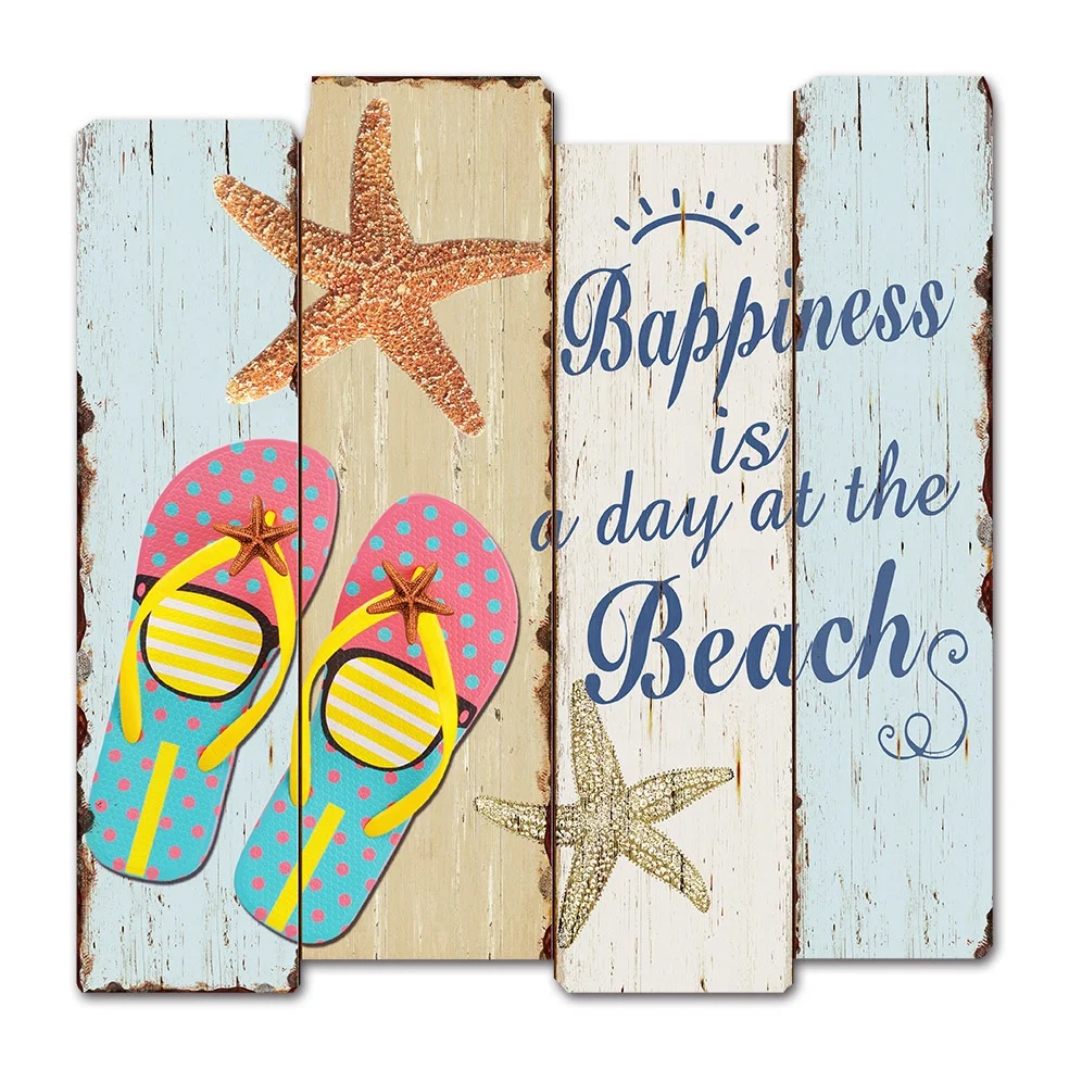 Оптовая продажа, домашний декор ручной работы, орнамент, доступен на заказ, пляжный дизайн, настенные деревянные знаки