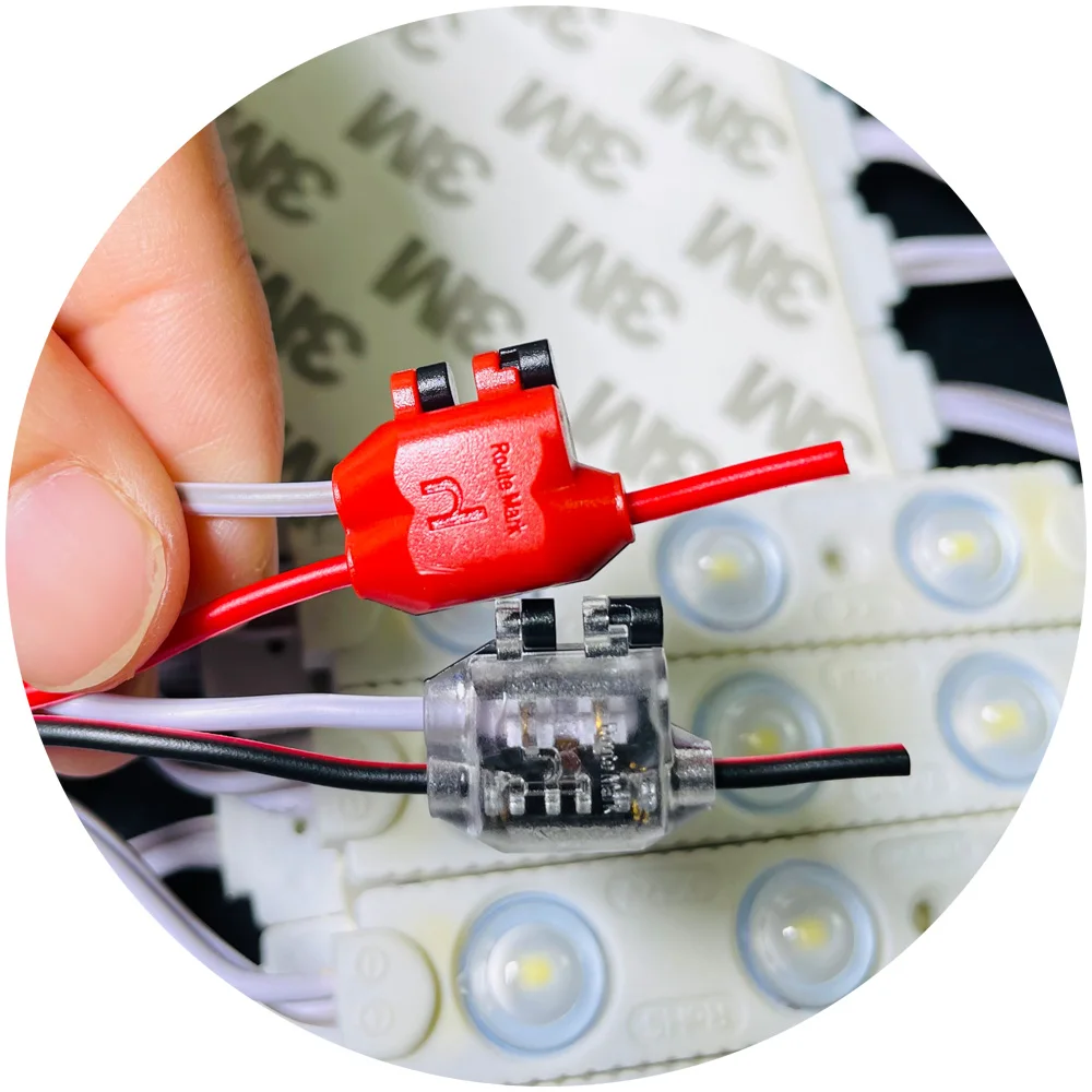 22-18AWG XC-JXD-Y3 Qijie non peeled led 18-22awg low voltage indoor butt fast automotive terminal wire electric connector