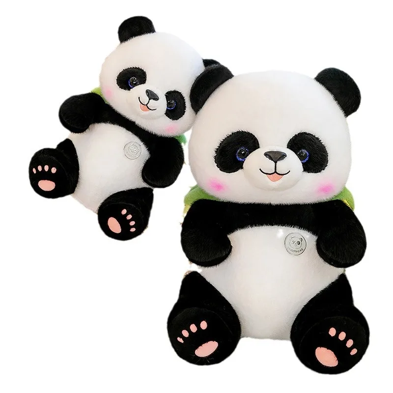 Hot Selling High Quality Custom Panda Little Dragon Plush Toy Doll 2024 Mascot Doll Ornament Sofa Decoration Holiday Gifts