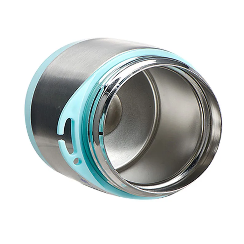 12oz double-wall vacuum insulated soup jar stainless steel kid food jar thermos lunch box with spoon and fork