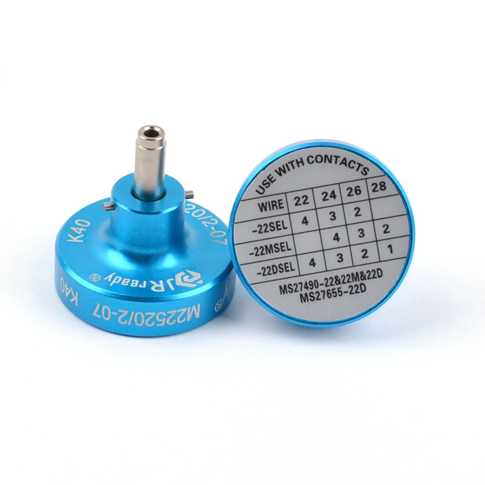 JRready K40 Positioner Fix Wiring Harness Position For M22520/2-07 Work With AFM8 M22520/2-01 MIL-38999 M39029/56-350 Contact