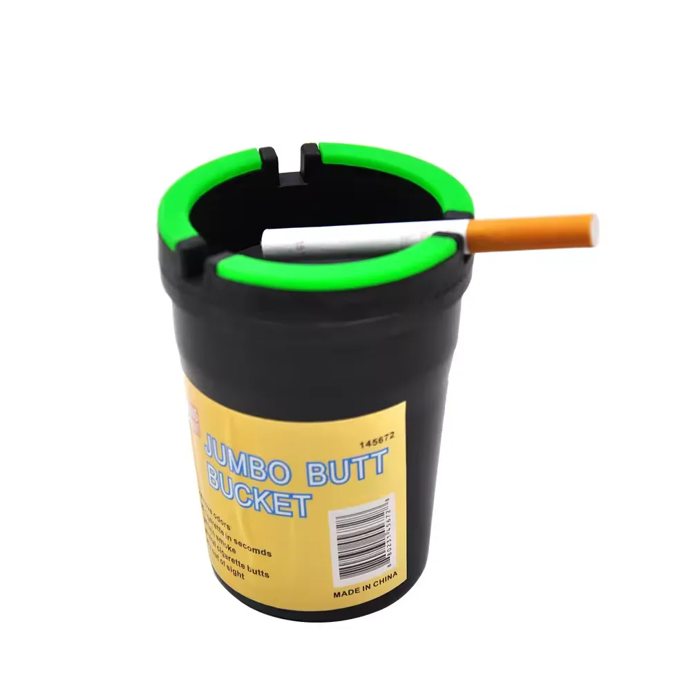 Hot selling Custom Plastic ABS Portable Cheap Butt Bucket Ashtray for Car