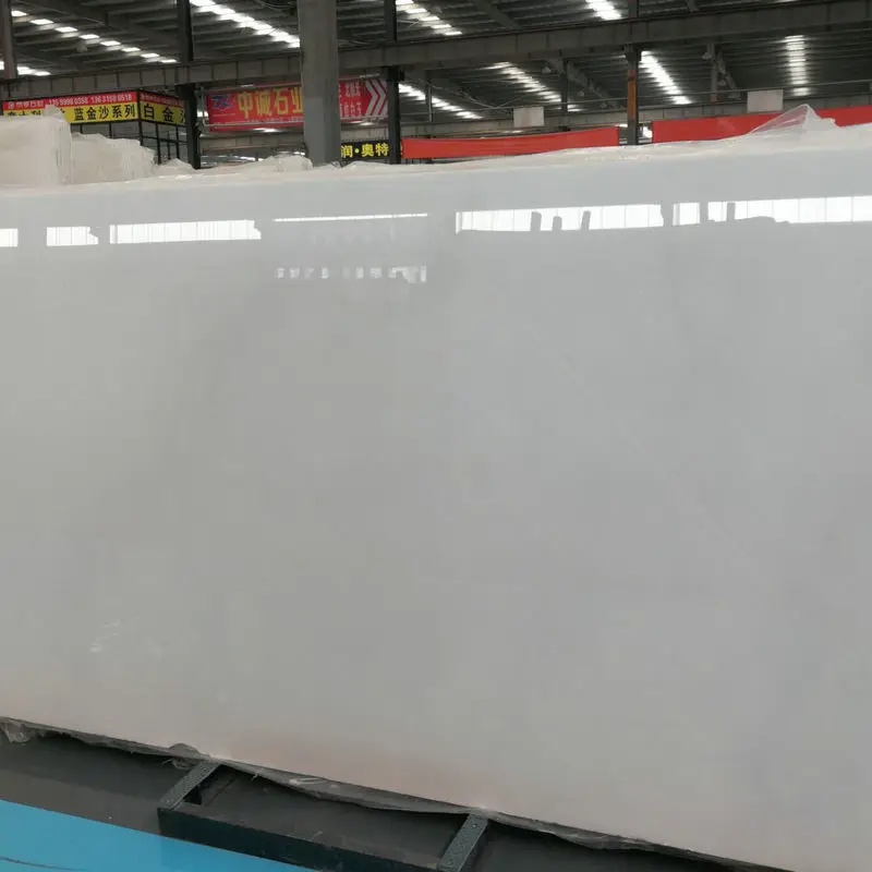 China Hot Sale Free Sample Natural Absolute White Pure White Snow White Marble Stone
