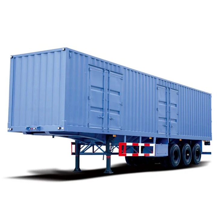 high-capacity box trailers cargo transport for move house cargo box semi trailer