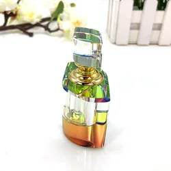 Wholesale Personalized 6ml Empty Crystal Decorative Luxury Crystal Fragrance Oil Perfume Attar Bottle