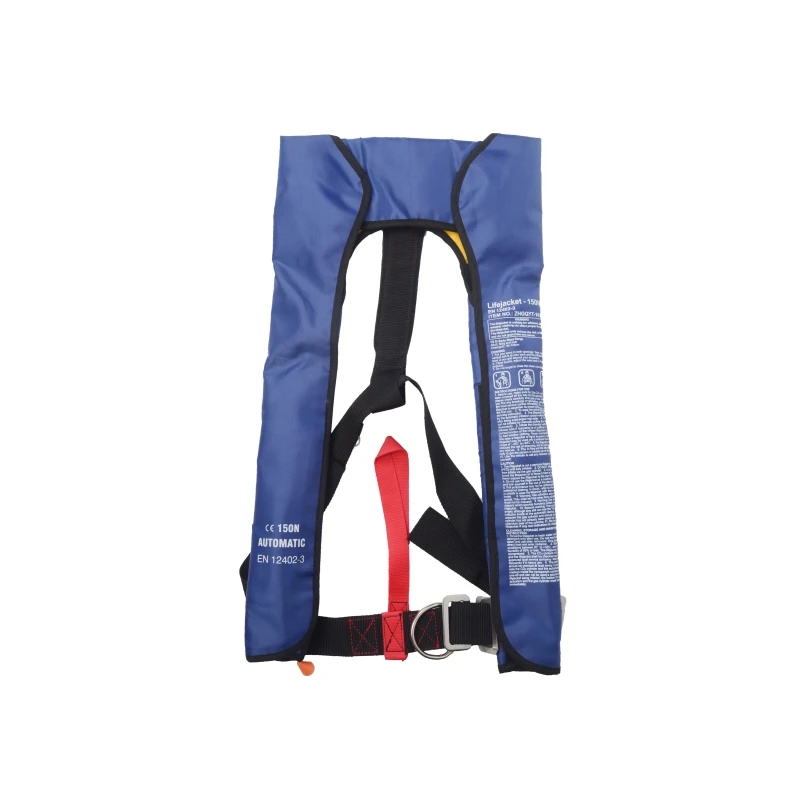 EU CE ISO 12402-3 150n Manual or Automatic Inflatable Life Jacket life vest PFD  with CO2 Cylinder