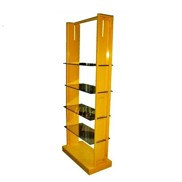 perfume glass display stand new design accessory display rack for retail store powder coated accessory display racks