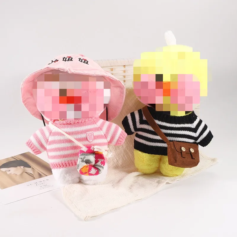 Hot Sale  Duck Doll clothes Ducks Plush soft clothes Toys