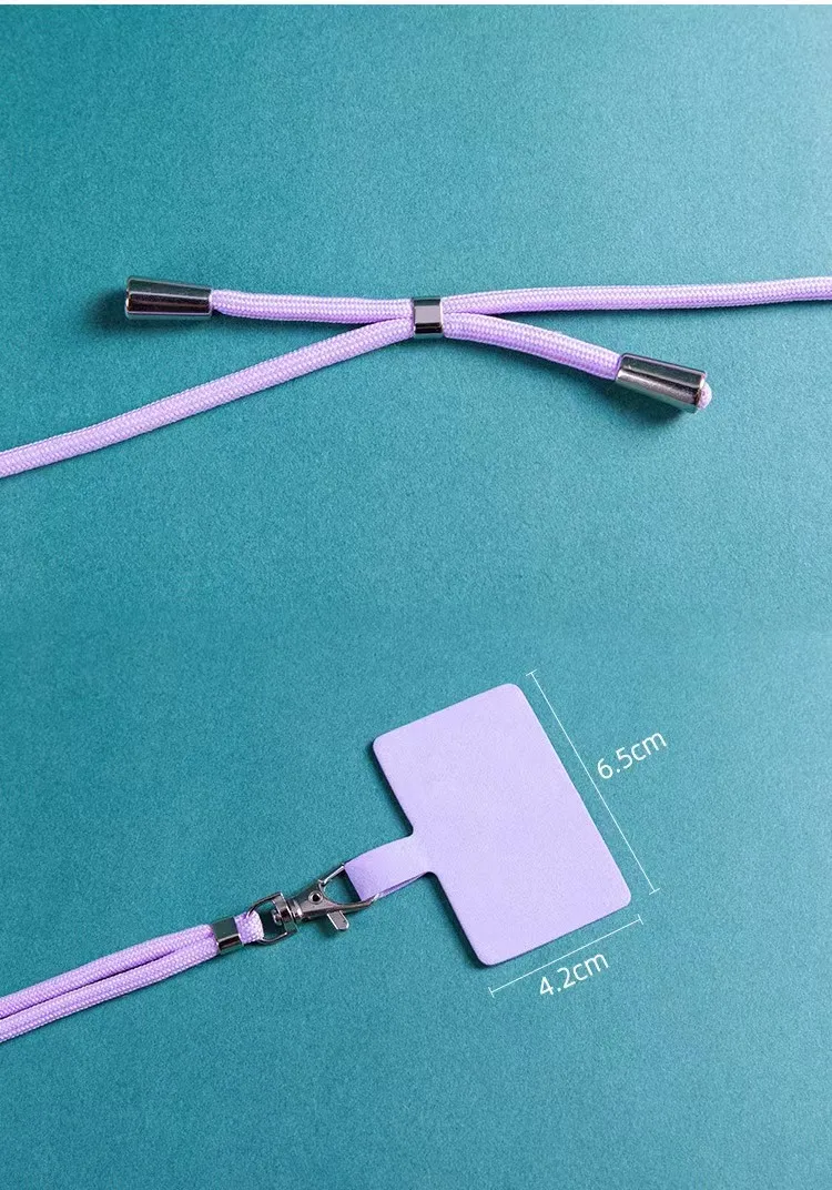 Wholesale Mobile Phone Hanging Rope Card Insert Cord Adjustable Detachable Card