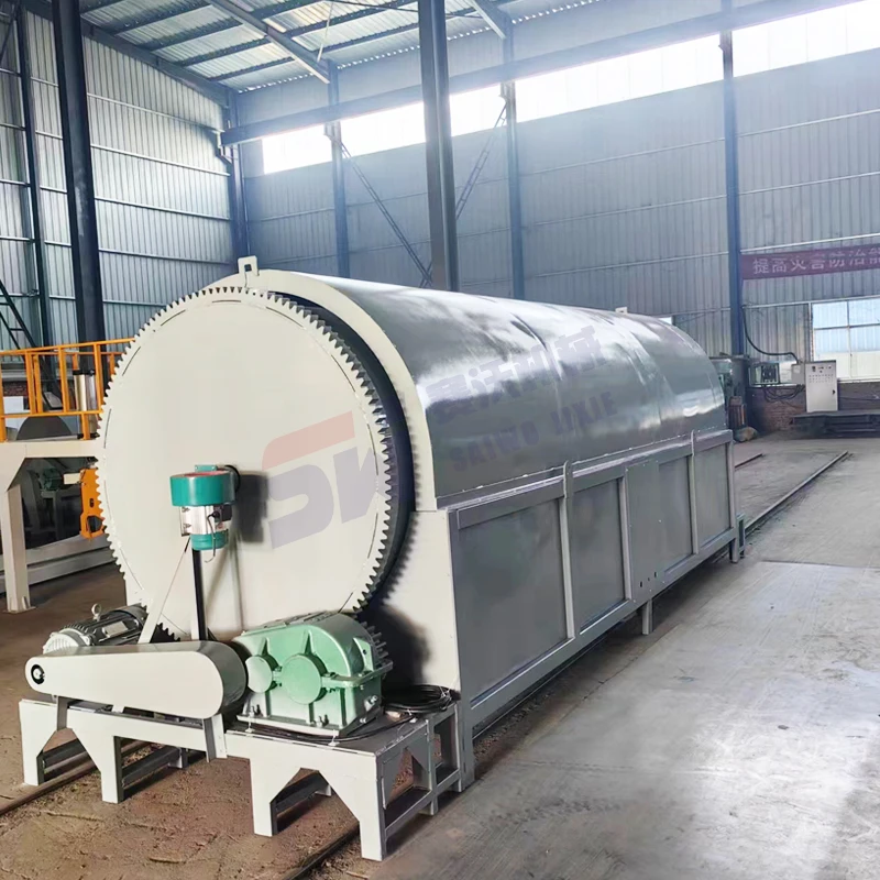 High-temperature Dehumidifying Drum Dryer For Electric Heating Sediment, Grain, Feed And Sawdust