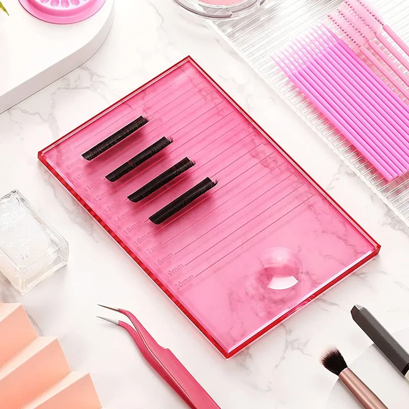Wholesale Eyelash Extension Palette,Private Label High Quality Lash Tiles Lash Pallet,Solon Grafting Eyelash Glue Palette - Buy