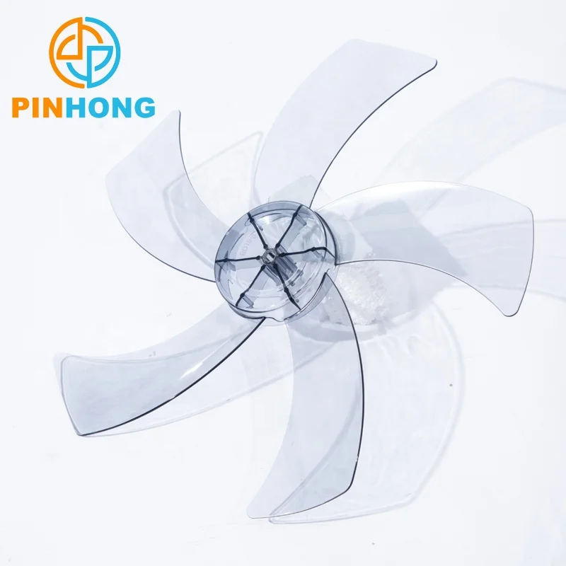OEM Fan Spare Parts Metal Plastic AS ABS PP Aluminium Electric Fan Blades for Pedestal Stand Fan