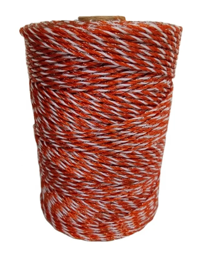 good price electric fence polywire  250M with 3 X0.15MM stainless steel