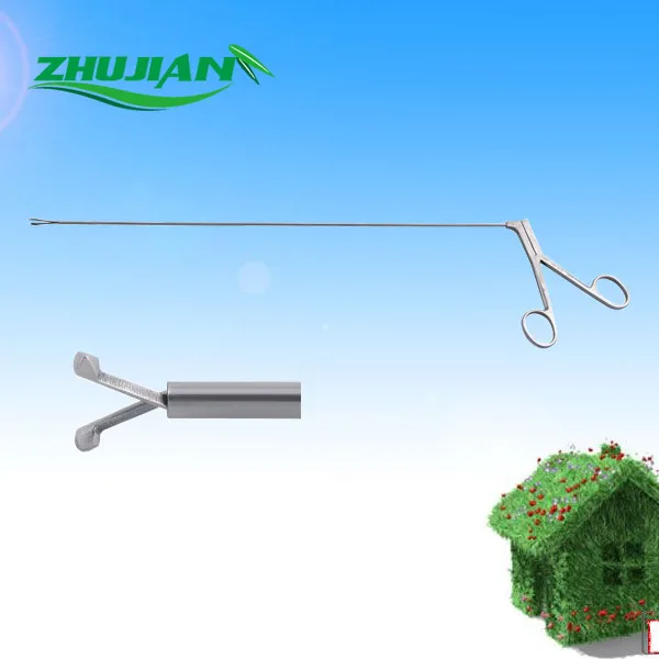 Высококачественные щипцы для броноскопии, для инородного тела, с двумя обратными когтями, бронхоскоп, бронхологические щипцы для инородного тела