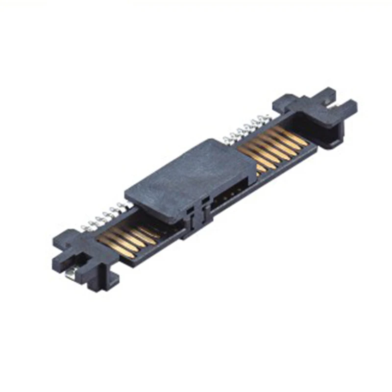 High Quality SATA 7+15P Male Vertical SMT Connector