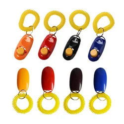 Customizable Logo Personalized Plastic Pet Training Whistle Strap Dog Trainer Clicker