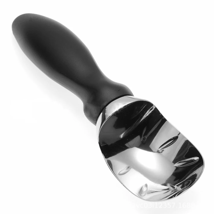 eco-friendly spring chef stainless steel ice cream scoop with comfortable handle scoop freezer for ice cream