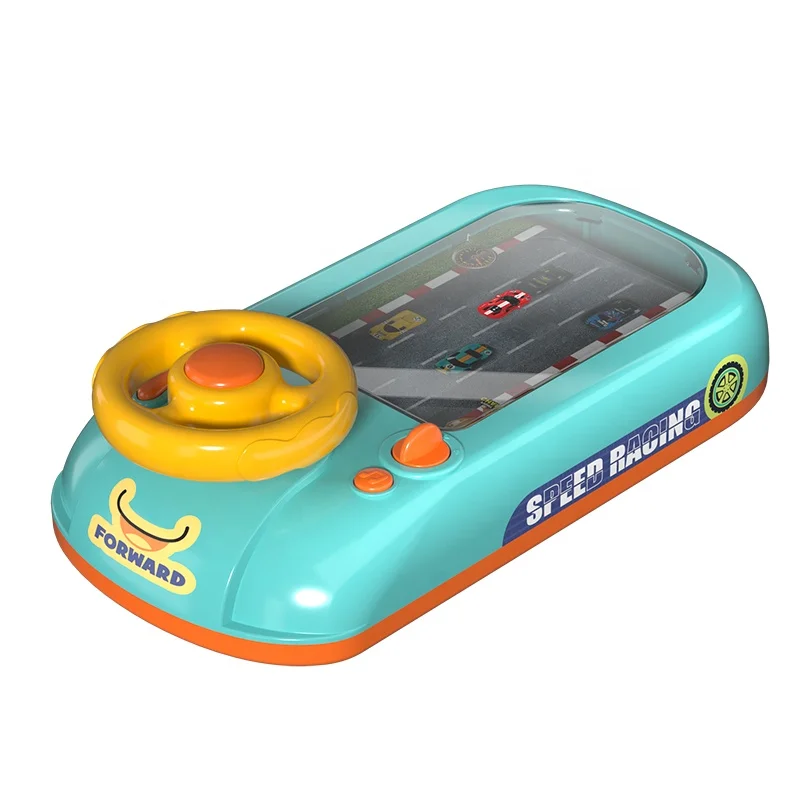 Children Game Machine Electric Driving Vehicle Toy Simulation Adventure Game Steering Wheel Toy