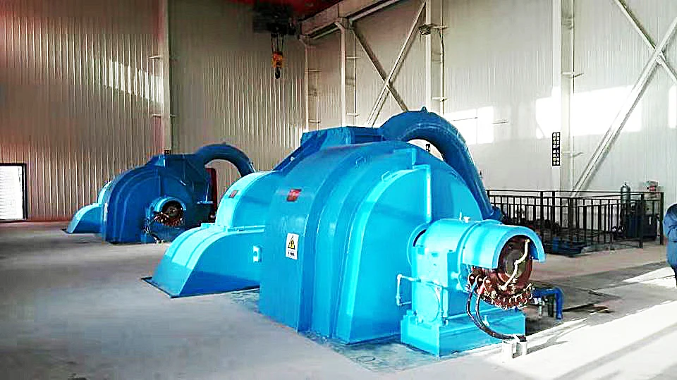 Customized High Efficiency Pelton Water Turbine 300kw 800kw 1500kw Hydro Generator