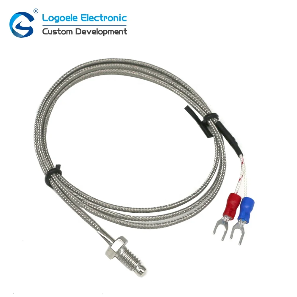 Зонд 1 м 2 м 3 м 5 м высокотемпературный Удлинительный провод с термопарой типа k