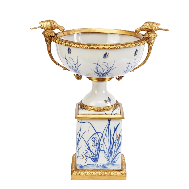 ceramic trophy decor