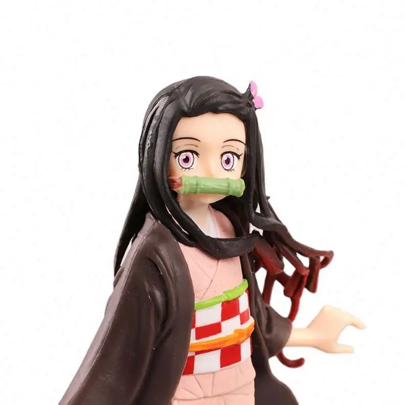 Big size Demon slayer Action Figure, Japanese Anime 14cm PVC Figure, 6pcs/set Demon Slayer figure doll for decoration