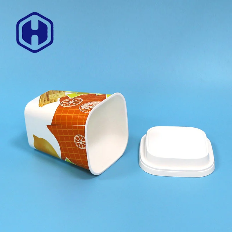 Wholesale disposable custom logo IML butter container plastic margarine packaging