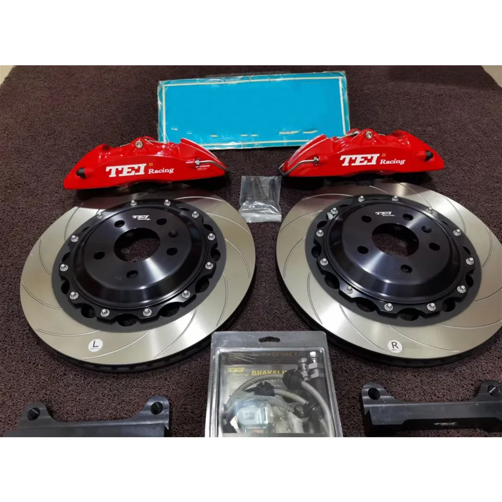 Комплект штангенциркулей для тормоза колеса 18 дюймов, 4 поршня, большой тормозной комплект, ротор 355x28мм для AUDI A4 B9 2012-2019